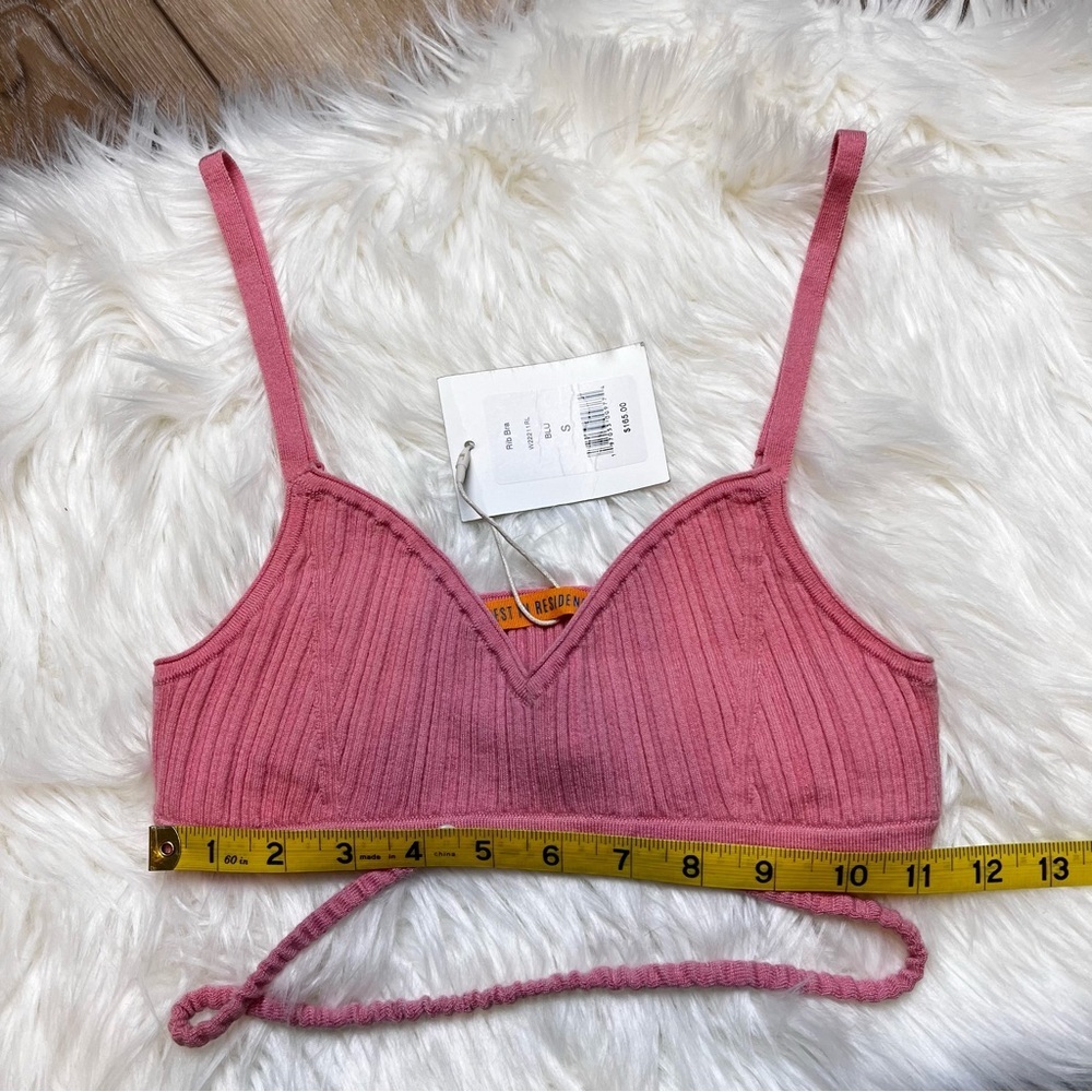 Guest In Residence Rib Bra in Blush. Size Small. NWT - Picture 8 of 10